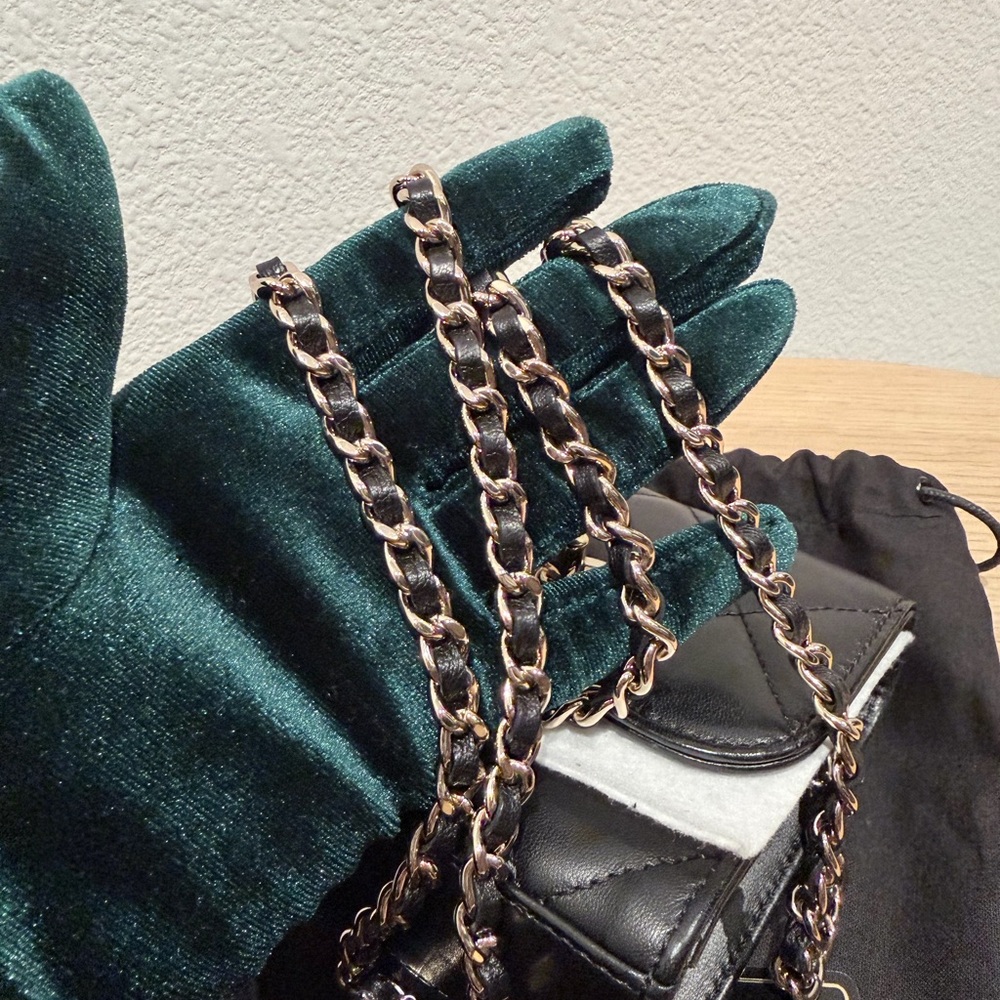 Chanel Lambskin Mini Trendy CC/Clutch Chain - Picture 8 of 14